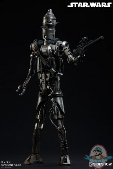 1/6 Scale Star Wars IG-88 Figure Exclusive Sideshow 1000292