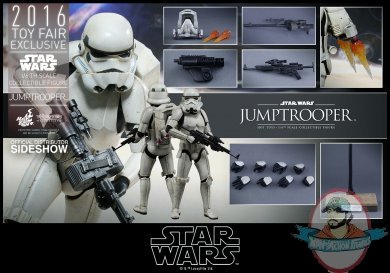 SDCC 1/6 Star Wars Jumptrooper Stormtrooper Figure Hot Toys 902768