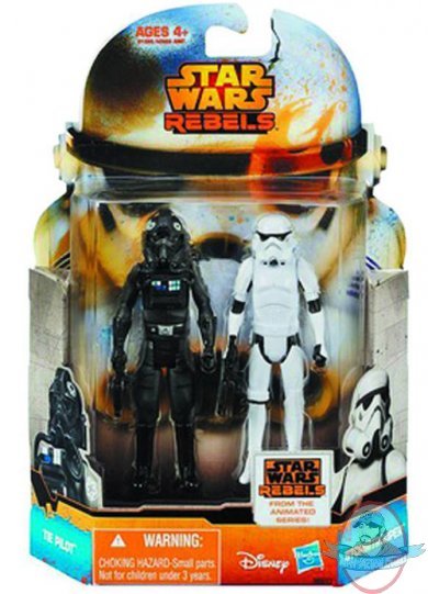 Star Wars Mission Series 2015 Stormtrooper & T.I.E. Pilot Hasbro Star Wars Mission Series 2015 Stormtrooper & T.I.E. Pilot Hasbro
