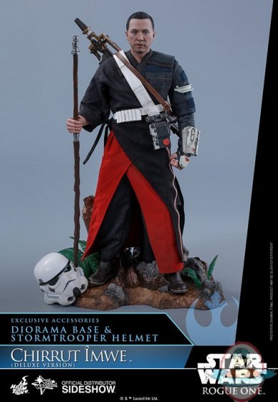 1/6 Star Wars Rogue One Chirrut Imwe MMS 403 Deluxe Hot Toys 902913