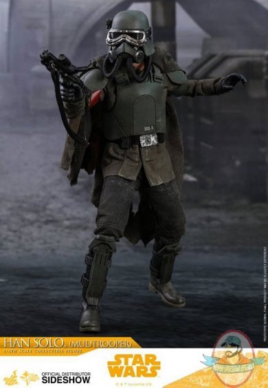 1/6 Scale Star Wars Han Solo Mudtrooper MMS Hot Toys 903630