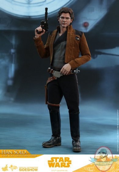 1/6 Star Wars Han Solo Movie Masterpiece Series Hot Toys 903609