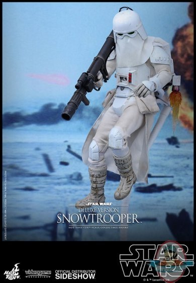 1/6 Star Wars Snowtrooper Deluxe Videogame Masterpiece Hot Toys 902893