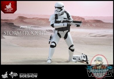 1/6 Star Wars First Order Stormtrooper Jakku Exclusive MMS Hot Toys 