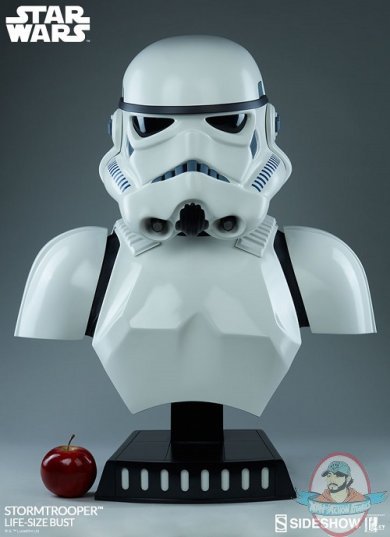 Star Wars Stormtrooper Life-Size Bust by Sideshow Collectibles 400076