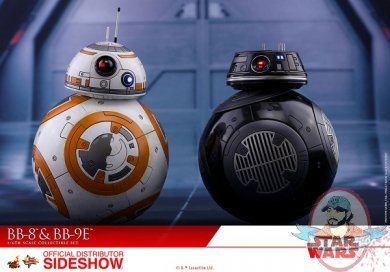 1/6 Star Wars The Last Jedi BB-8 and BB-9E MMS Hot Toys 903190