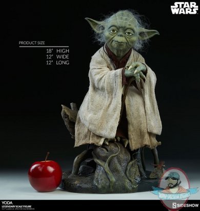 Star Wars Yoda Legendary Scale Figure Sideshow Collectibles 400159