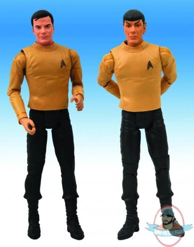 Star Trek Tos Pilot Kirk & Spock 2-Pack Limited 1701