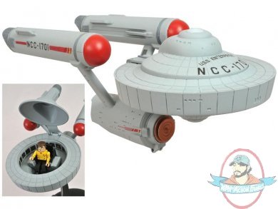 Star Trek Minimates Starship Enterprise with Captain Kirk Star Trek Minimates Starship Enterprise with Captain Kirk