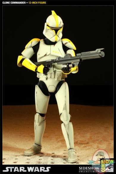 SDCC Star Wars Militaries Clone Commander 12 Inch Figure Sideshow 