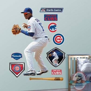 Fathead Fat head Starlin Castro Chicago Cubs