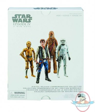 Star Wars Episode IV Digital Collection 4 Pack