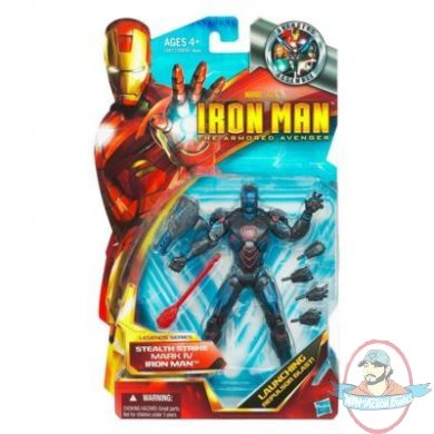Iron Man Stealth Armor 6-inch Marvel Legends  Figures Wave 1 Hasbro