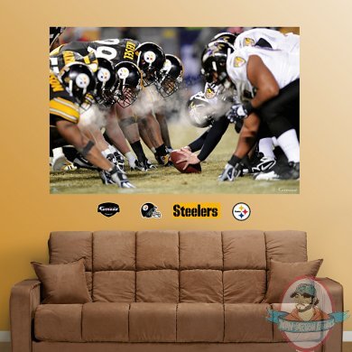  Fathead Steelers-Ravens Line of Scrimmage 