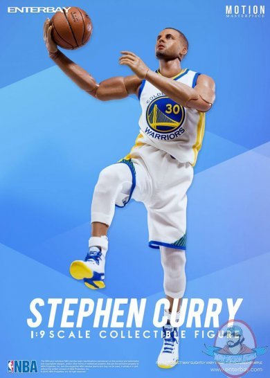 Stephen Curry (Golden State Warriors) 1/9th Scale Enterbay USED