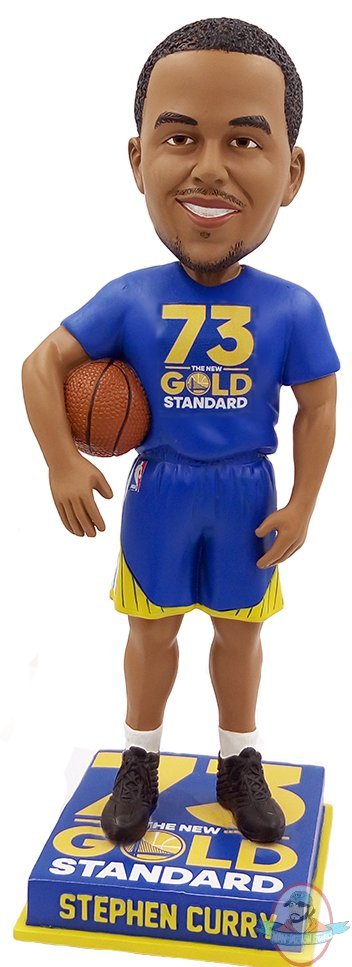 Stephen Curry Golden State Warriors NBA 73 Wins Forever Bobblehead