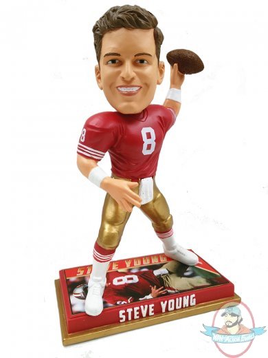 NFL Retired Players 8" Series 2 Steve Young #8 BobbleHead