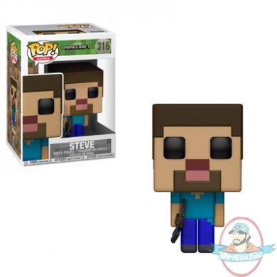 POP! Games Minecraft Steve #316 Vinyl Figure Funko