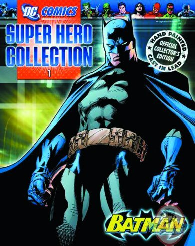 Batman Eaglemoss Lead Figurine And Magazine #1 Dc Comic