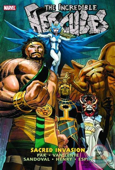 Incredible Hercules Hard Cover Sacred Invasion by Marvel Comics