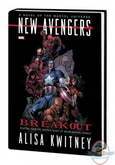 New Avengers Breakout Prose Novel Hard Cover Marvel Comics