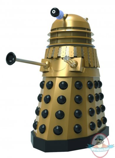 Doctor Who Dalek Maxi Bust Gold Day of The Daleks Version Titan