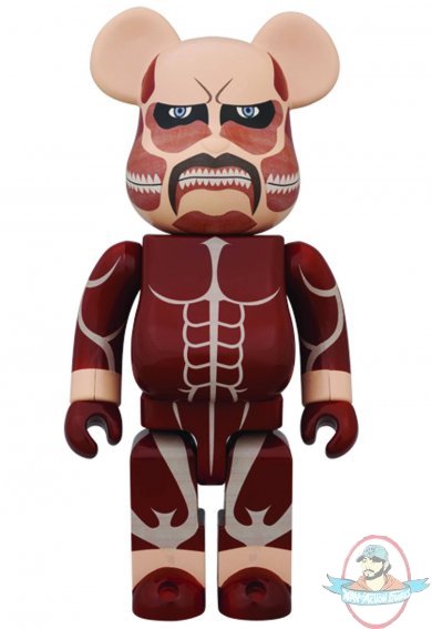 Attack on Titan 400% Bearbrick by Medicom