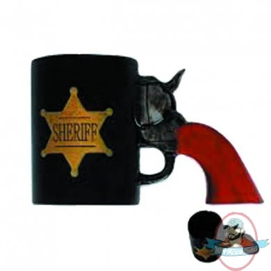 Sheriff Gun Mug 15 oz Ceramic Coffee Mug