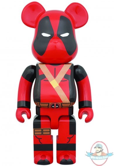Marvel Deadpool 400% Bearbrick Action Figure Medicom