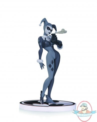 Batman Black & White Harley Quinn 2nd Edition Statue Dc Collectibles