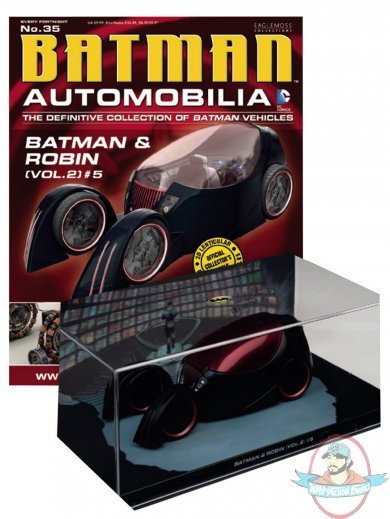 Dc Batman Automobilia Magazine #35 Batman Robin Volume 2 #5 Eaglemoss