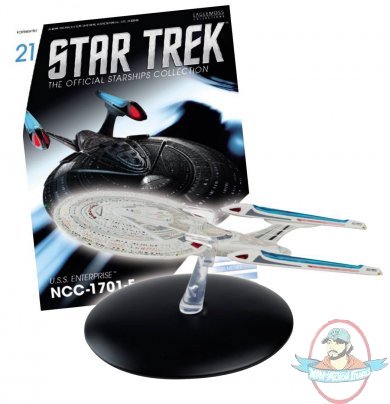 Star Trek Starships Magazine #21 USS Enterprise E Eaglemoss 