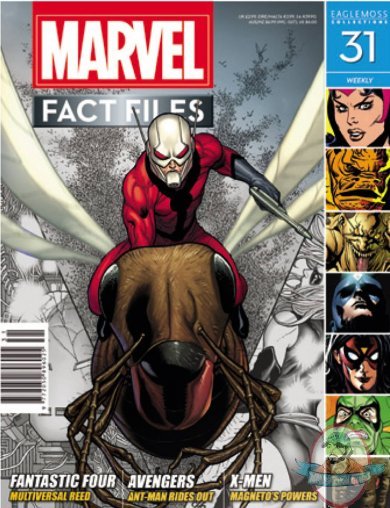 Marvel Fact Files #31 Ant-Man  Cover Eaglemoss