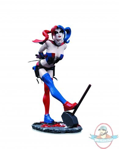 Cover Girls Of The DCU Harley Quinn Second Editon Statue 