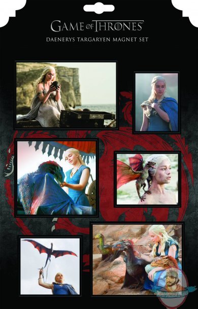 Game of Thrones Daenerys Targaryen Magnet Set by Dark Horse