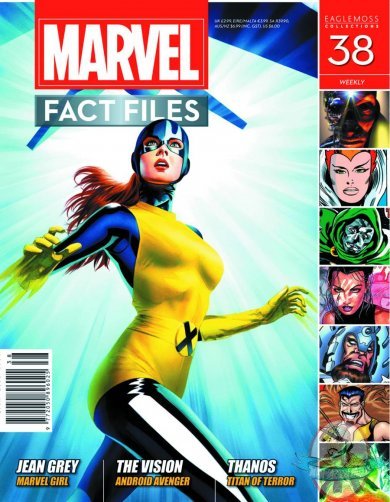 Marvel Fact Files #38 Jean Grey Cover Eaglemoss