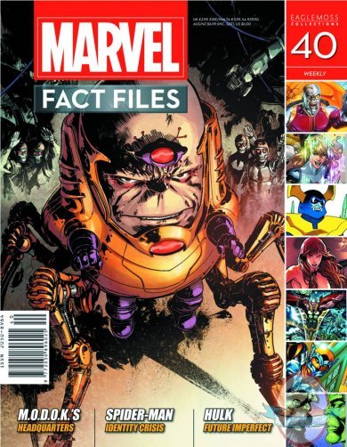 Marvel Fact Files #40 Modok Cover Eaglemoss