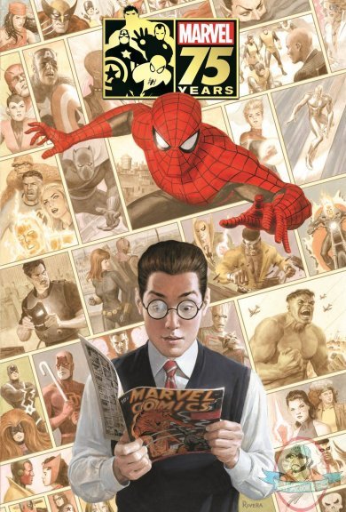 Marvel 75th Anniversary Omnibus Hard Cover 