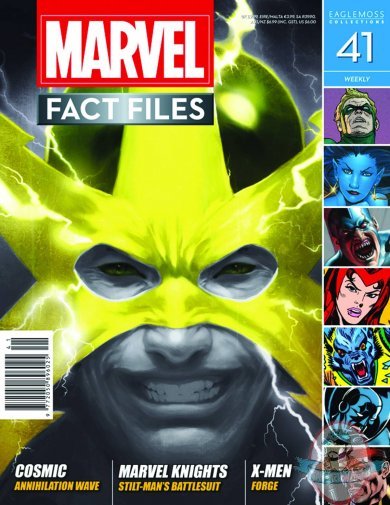 Marvel Fact Files #41 Electro Cover Eaglemoss