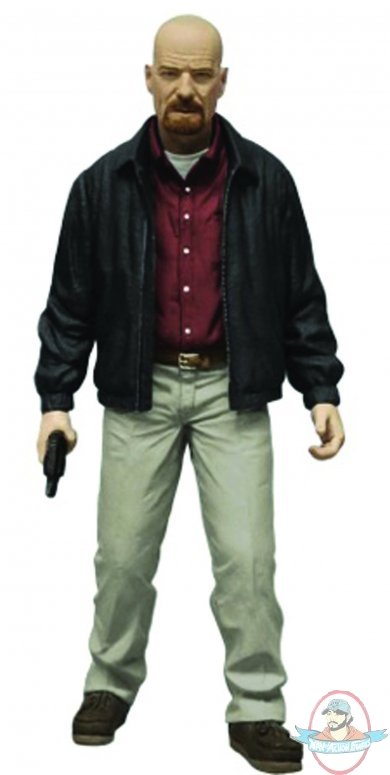Breaking Bad Heisenberg PX Red Shirt Variant Figure by Mezco