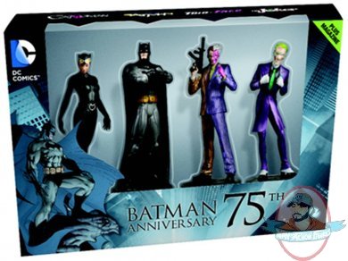 Dc Masterpiece Figurine Magazine Batman 75th Anniversary Set Eaglemoss