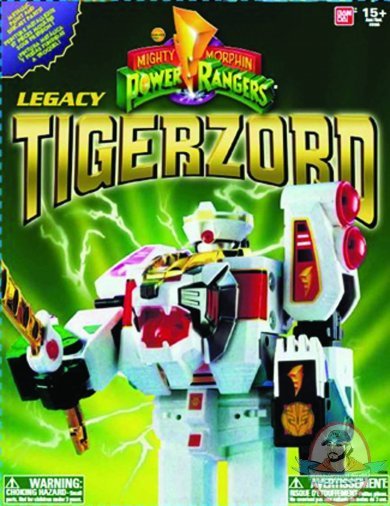 Power Rangers Legacy White Tigerzord by Bandai