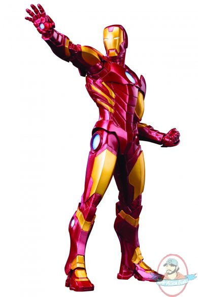 Avengers Now Iron Man 1/10 Scale ArtFX+ Red Statue By Kotobukiya