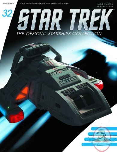Star Trek Starships Magazine #32 Danube Class Runabout Eaglemoss 