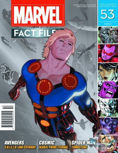 Marvel Fact Files #53 Ikaris Cover Eaglemoss