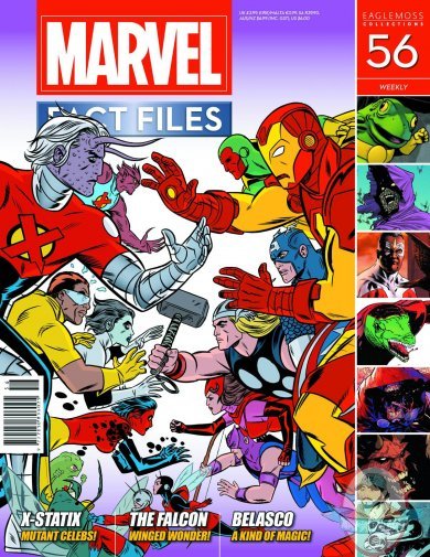 Marvel Fact Files #56 X-Statix Cover Eaglemoss