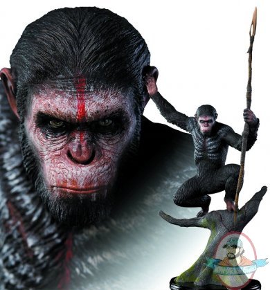 1/4 Scale Caesar Statue Dawn of The Planet of Apes by Culture Shock
