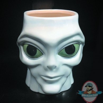 Alien Head Character Molded Mug