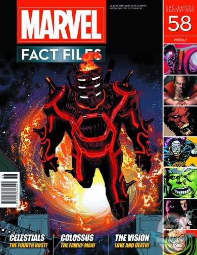 Marvel Fact Files Special #58 Arishem The Judge Cover Eaglemoss