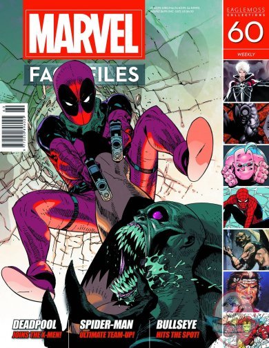 Marvel Fact Files Special #60 Deadpool Cover Eaglemoss